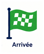 Arrivée — Place Gambetta