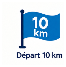 Départ 10 km — Salle Michel Bernard
