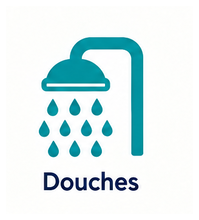 Douches — Salle Michel Bernard