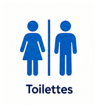 Toilettes — Salle Michel Bernard, Place Gambetta, rue de l'Ange Gardien